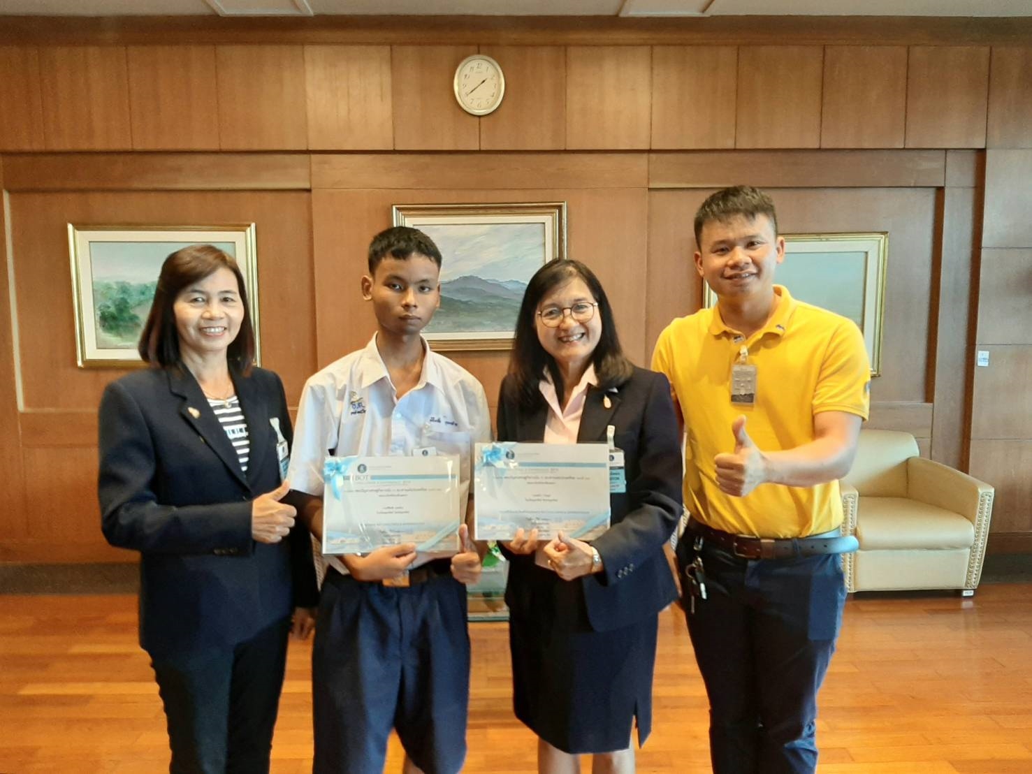 การแข่งขัน BOT Challenge & Experience 2019 ณ ธนาคารแห่งประเทศไทย สำนักงานใหญ่ กรุงเทพมหานคร