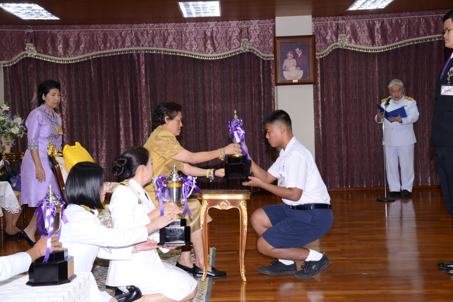 🏆 นายภูวเนตร รีมูล นักเรียนโรงเรียนอุตรดิตถ์ เข้ารับพระราชทานถ้วยรางวัลเยาวชนต้นแบบด้านดนตรีไทย ประจำปี 2562 ระดับภาค 🏆